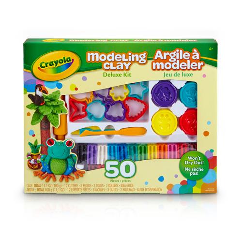 Crayola Plastilina Kit and Modeling Clay Kit